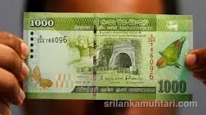 Sri Lanka Rupisi banknotları: 20'den 5000'e kadar farklı renk ve boyutlardadır.